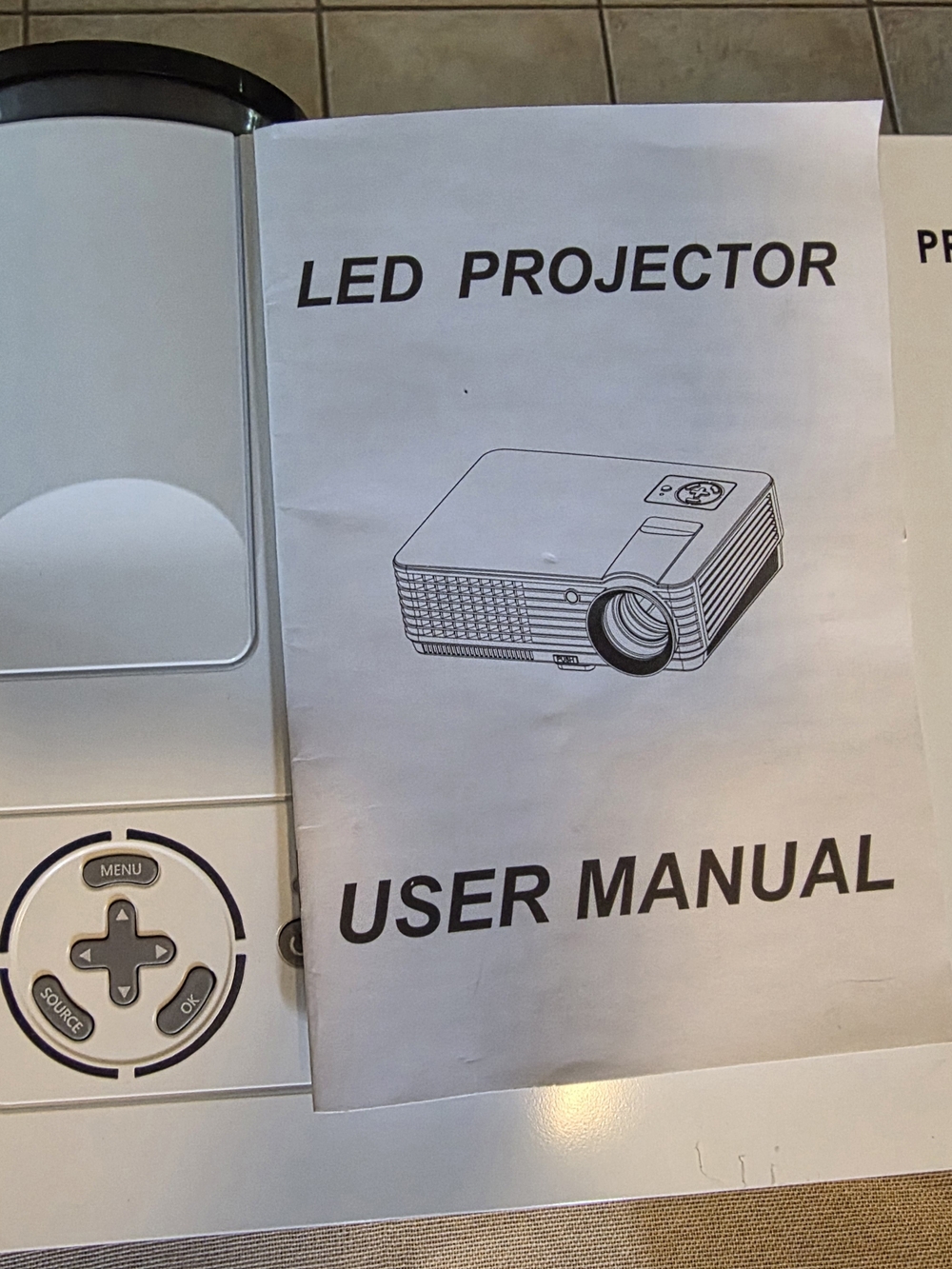 LED Projector For Indoor & Outdoor Movies